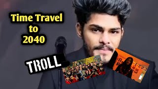 Time Travel To 2040 Troll In Tamil  Ttf vasan  Amala Shaji  trending viral troll VISHWA TROLL [upl. by Glinys282]