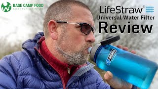 Lifestraw Universal water filter  Review [upl. by Strohben320]