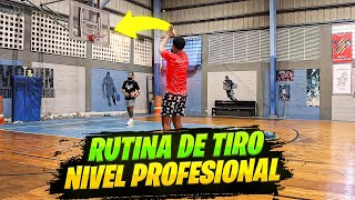 RUTINA DE TIRO NIVEL PROFESIONAL  CABRERAS BASKETBALL [upl. by Anikahs]