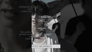 Sendin benim tek hayalim taehyung bts kpop army reels video viral kpop btsarmy [upl. by Arhna]