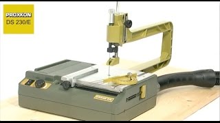 Proxxon DS 230E Scroll Saw [upl. by Melania440]