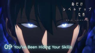 TVアニメ「俺だけレベルアップな件」web予告｜09「You’ve Been Hiding Your Skills」 [upl. by Annaeerb505]