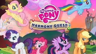 My Little Pony Harmony Quest Part 1  Budge Studios  best app videos for kids  Ellie [upl. by Elfreda850]