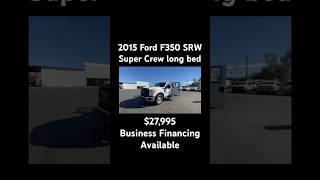 2015 Ford F350 SRW Super Crew long bed for sale 27995 automobile fordvehicle smallbusiness [upl. by Massey]