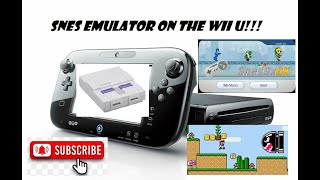 How to Install the Snes Emulator  Channel on the Nintendo Wii U [upl. by Adnoryt]