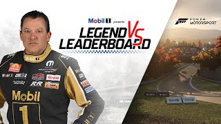 Forza Motorsport x Mobil 1  Legend vs Leaderboard Episode 1 Tony Stewart [upl. by Moneta695]