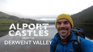 Alport Castles from Derwent Valley  Peak District Hike [upl. by Eniretak]