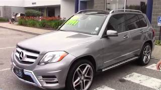 2015 MercedesBenz GLK 350 SUV  Video tour with Tony D [upl. by Leong]