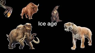 Ice age animals that are extinct some not from ice age [upl. by Htnnek]