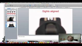 GUNS SIGHT ALIGNMENT VS SIGHT PICTURE [upl. by Nauhs]