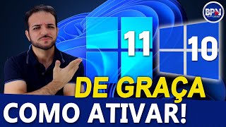 COMO ATIVAR o Windows 10 e Windows11 de Graça FAÇA DESSE JEITO [upl. by Markiv]