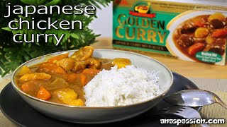 How to Make Japanese Chicken Curry  Golden Curry  Curry Rice [upl. by Avat]