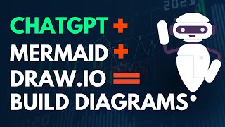 Mermaid  drawio  ChatGPT I to Build System Diagrams [upl. by Buell]