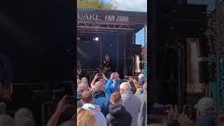 Former manager John Gregory playing guitar at Villa Park avfc astonvilla [upl. by Catharina]