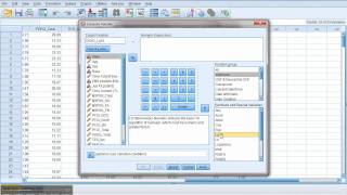 Variable Transformations in SPSS Square root sqrt and Lg10 [upl. by Danczyk]