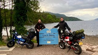 HONDA MONKEY UK TOUR DAY 4 Fort William Loch Ness Inverness NC500 🏴󠁧󠁢󠁳󠁣󠁴󠁿 [upl. by Elane]