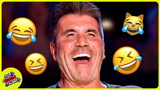 When Simon Cant STOP LAUGHING Funniest BGT Comedians [upl. by Hekker]