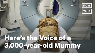 Researchers Recreated Voice of 3000YearOld Egyptian Mummy  NowThis [upl. by Selegna474]