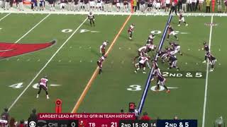 Mike Evans gives away Tom Brady 600 touchdown football ￼ [upl. by Lorin]