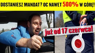 Od 17 czerwca kolejny bat na kierowców  mandat  OC w górę [upl. by Rudman]