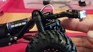 Traxxas Trx 4m High Trail Chevy K10 voll Injora tuned [upl. by Rockefeller]