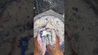 Dye reform with Blue paste gym chalk [upl. by Enyamert]