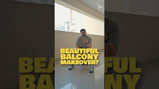 Balcony Makeover  Balcony Design Ideas balconydesign interiordesign furniturefactoree [upl. by Tol]