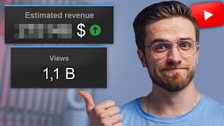 My 1 Billion View YouTube Revenue Monetization Revealed [upl. by Thebault]