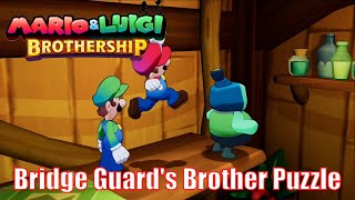 Bridge Guards Brother Puzzle guide  Bulbfish Island  Mario amp Luigi Brothership [upl. by Lianne]