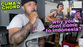 Chord Gitar Lagu Aldi Taher Buat Messi quotWhy You Dont Come To Indonesia [upl. by Sula]