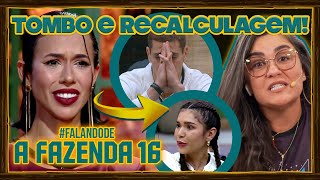 🐔A Fazenda 16 Larissa é eliminada grupão tomba recalcula e Yuri treta Fernando destrói Gizelly [upl. by Esilec]