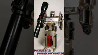 Transforming 1984s Transformers G1 Megatron [upl. by Everick]