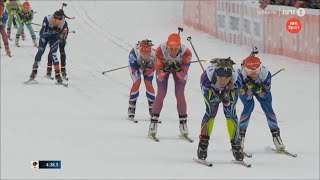 Biathlon World Championships 2016 Oslo Norway Mixed Relay 030316 [upl. by Antoinette]