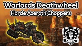 Warlords Deathwheel Preview  Azeroth Choppers  Warlords of Draenor Beta [upl. by Leggett]