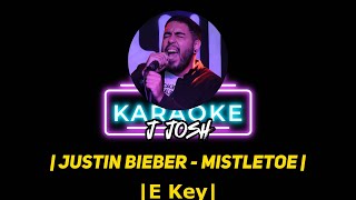 Justin Bieber  Mistletoe  Karaoke Eb Key [upl. by Tallie]