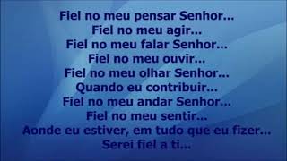 Fidelidade Wagner roberto Playback com letra [upl. by Mcdade352]