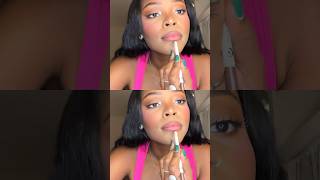 OVERLINING MY LIPS shorts makeup makeuptutorial grwm lipcombo [upl. by Hniv]