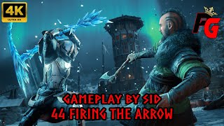 Assassins Creed Valhalla  44 Firing the Arrow  4K Gameplay [upl. by Ynove]