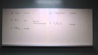 Identifying Electrolytes 001 [upl. by Yenots]