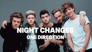 One Direction  Night Changes Lyrics [upl. by Salvucci452]