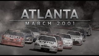 2001 Cracker Barrel 500 from Atlanta Motor Speedway  NASCAR Classic Full Race Replay [upl. by Ailehc]