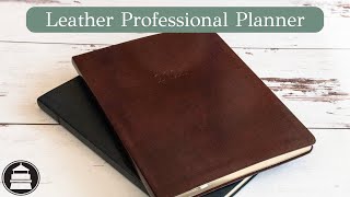 Leather Professional Planner  Gallery Leather [upl. by Showker]