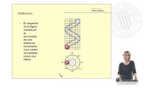 Helicoides y otras figuras helicoidales Serpentín   UPV [upl. by Neehs]