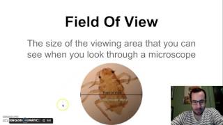 Microscopes amp Field of view Part1 [upl. by Sanez]