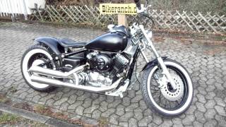 ClassicScheune  Bikeranch Yamaha DragStar 650  Umbau  BlackBobberSchwingsattel [upl. by Swec]