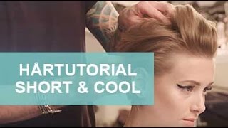 Hårtutorial  Styling Kort Hår [upl. by Hali568]