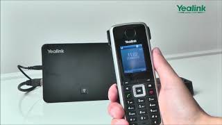 W52P DECT IP Phone  Redialing Numbers [upl. by Ynnaj712]