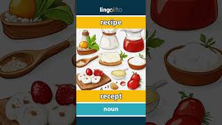 🇬🇧🇸🇰 recipe  recept  vocabulary builder  learn English  naučme sa anglicky [upl. by Bierman38]