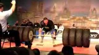 Arnold Strongman 2008 Zydrunas Savickas 1066 Hummer Deadlift [upl. by Madge735]