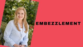 SC Embezzlement Laws explained Carolina Lady Lawyer [upl. by Resneps]